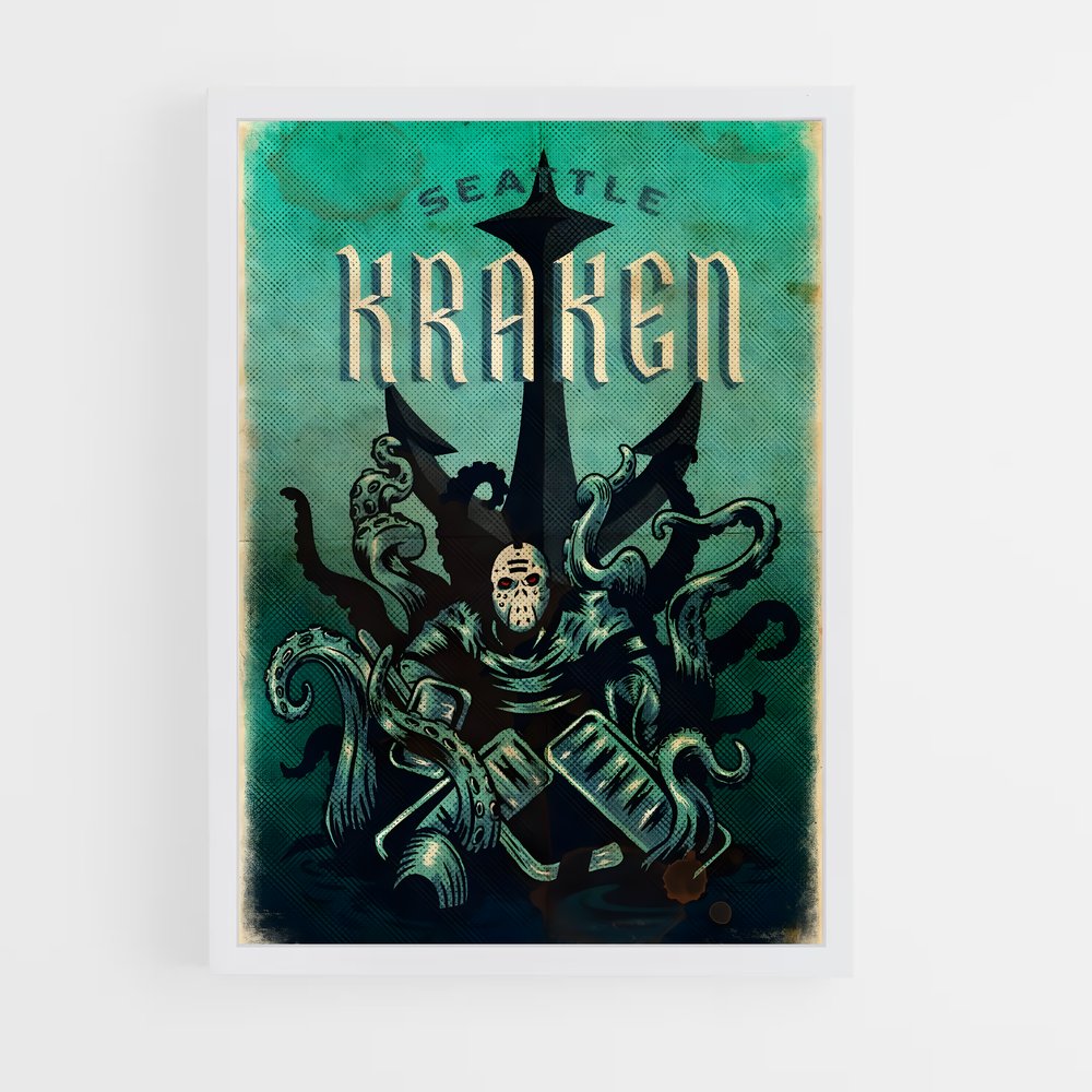 Poster The Dark Kraken – affiche Hockey sur glace (vue 3)